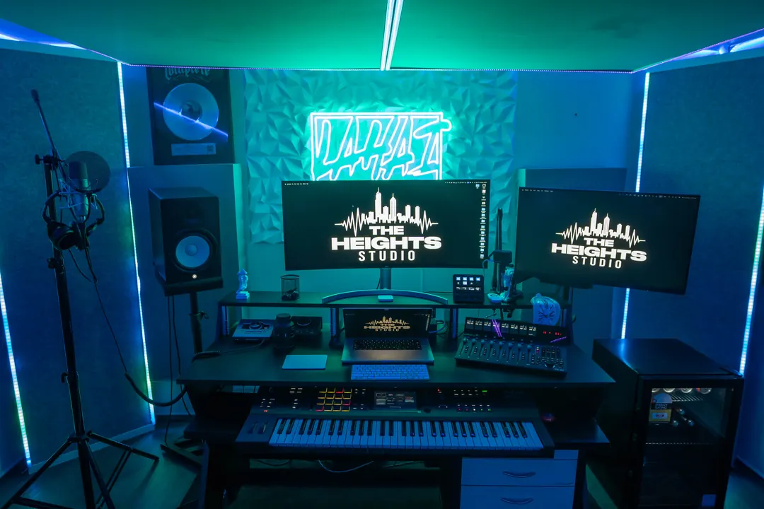 The desk at The Heights