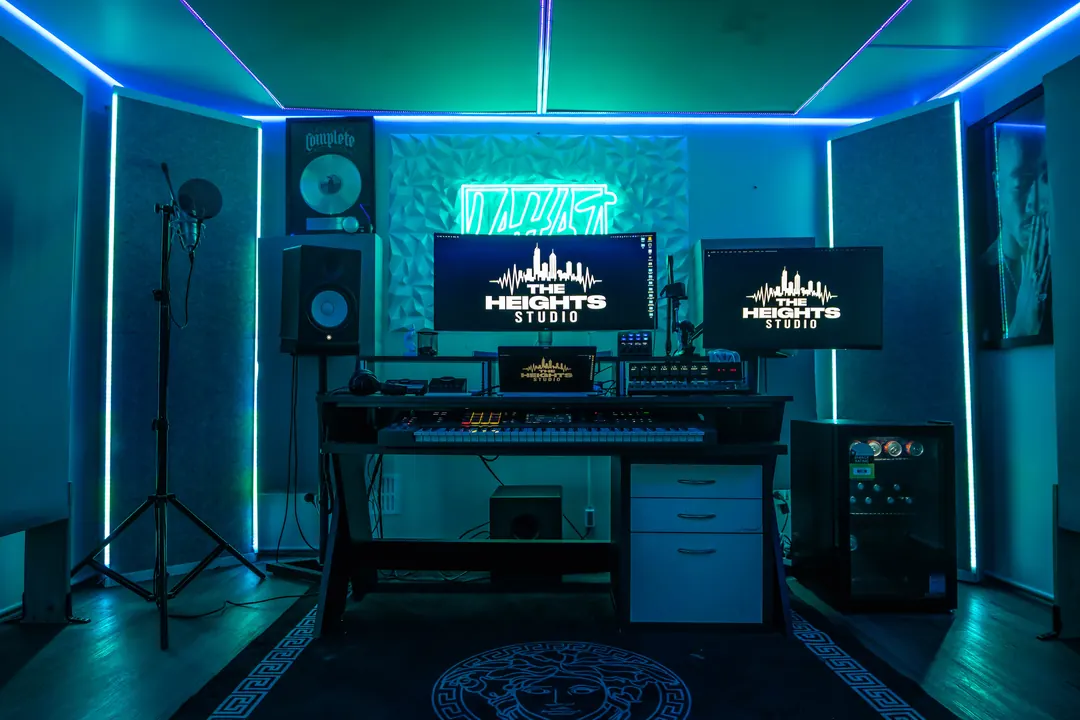 The control room at The Heights